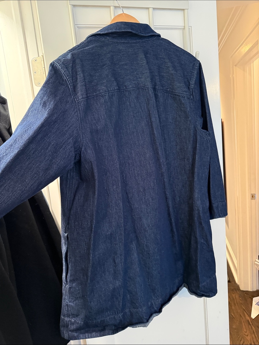 Banana Republic Indigo Denim Dress XL - Picture 5 of 8
